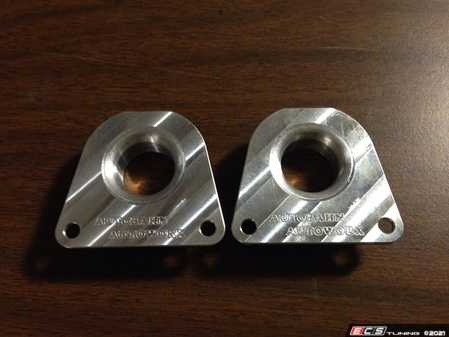 ES#4348615 - Aut-rado-HP1 - Billet Hood Pins With Plastic Guide  - Billet hood pin guides. Replace your cracked plastic ones with these. Sold as a pair - Autobahn Autoworx - Volkswagen