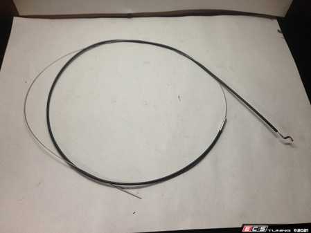 ES#4348610 - Aut-rado-cable1 - Hood Release Cable With Handle Clip  - Replace your broken hood release assembly - Autobahn Autoworx - Volkswagen