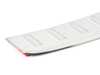 ES#3554546 - 17A061195BKS6 - Bumperdillo Rear Bumper Protection Plate - Chrome - Plastic protective strip for the top of your rear bumper cover - Genuine Volkswagen Audi - Volkswagen