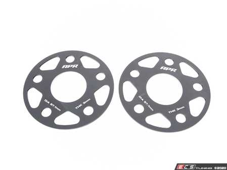 ES#3570105 - MS100150 - Wheel Spacer Kit - 3mm (1 Pair)  - 3mm spacers to perfectly dial in your stance or clear your big brake kit! - APR - Audi Volkswagen