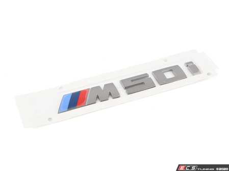 ES#4189080 - 51148092663 - Model Emblem - M50I - Genuine BMW - BMW