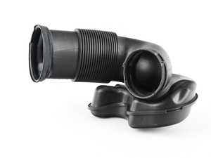 ES#35176 - 13717548899 - Rubber Intake Boot w/ Resonator - Connects the intake muffler and MAF to the throttle body - Genuine BMW - BMW