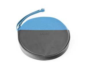 ES#3610164 - 80212460855 - MINI Round Color Block Pouch - Black/Island - Handy pouch to carry things on the go - Genuine MINI - MINI
