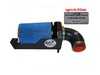 ES#4349970 - 56-312105 - M7 Speed MAXX-FLO Air Intake System - Low restriction cloth air filter which adds more air flow : black powdercoat
: black elbow : blue cloth filter - M7 Speed - MINI