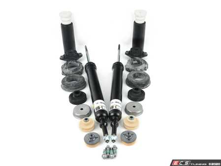 ES#4305134 - E9XRSHRKT1 - B4 Rear Shock Absorber Kit - Includes shocks, mounts, and hardware for a complete install - Assembled By ECS - BMW