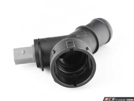 ES#3190040 - 902-732 - Lower Radiator Coupler - Connects the temperature sensor and coolant hose to the radiator - Dorman - Volkswagen