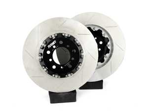 ES#4164902 - 024120tms02aKT - Turner Motorsport Front TrackSport Rotor Set - 345x28mm - Upgrade your BMW's brakes for the ultimate track performance! - Turner Motorsport - BMW