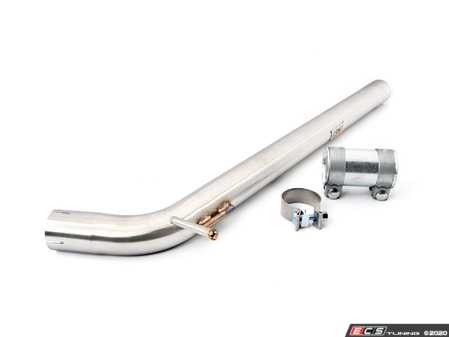 ES#4305250 - 026146ECS02 -  MK7.5 GTI Resonator Delete Pipe - Enhance the exhaust note on your GTI's stock exhaust system with our ECS Resonator Delete Pipe Kit! - ECS - Volkswagen