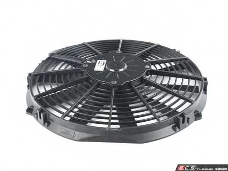 ES#4147274 - 30100375 - Universal 12" Electric Fan - Black - 861 CFM. High performance puller fan with straight blades. - Spal - Audi BMW MINI