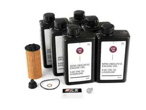 MINI Oil Service Kit Gen 3 2.0L 0w-30 - Priced As Kit
