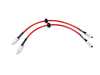 ES#2587924 - 002436ECS01A - Exact-Fit Stainless Steel Brake Lines - Front - Manufactured by ECS Tuning to replicate your stock lines. (DOT-compliant) - ECS - MINI