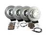 ES#3990174 - K6654-26 - Z26 Street Brake Kit - Front and Rear - Carbon ceramic pads with drilled and slotted rotors - Power Stop - BMW