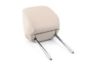 ES#4201871 - 52107372847 - Leather Headrest - Oyster - Genuine BMW - BMW