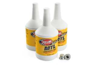 ES#3677365 - n10037106KT7 - Manual Transmission Service Kit  - Featuring 3 Quarts of Redline MTL fluid & OEM Drain & Fill Plugs to service your transmission. M22x1.5 - Assembled By ECS - Audi