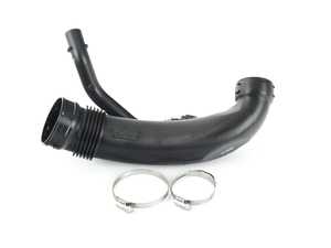 ES#4069648 - 13717582453KT - Filtered Air Pipe - JCW Version Intake Boot With Clamps - Located past the airbox connected to the mass air flow sensor - Genuine MINI - MINI
