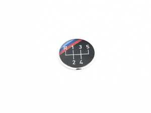 ES#4325590 - 25111220954 - 5 Speed Shift Emblem - Improve the look of your interior, replace your shift knob emblem - MTC - BMW