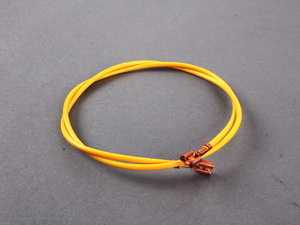 ES#1009117 - 000979204E - Repair Wire - Priced Each - Yellow wire with 2 flat connectors - Genuine Volkswagen Audi - Volkswagen