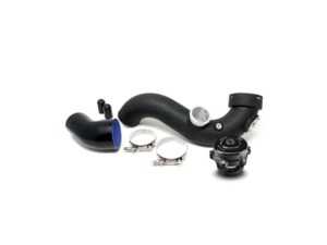 ES#4351916 - BMS-CP-DieselBOV - BMS Charge Pipe For Relocated Intakes with 335d Coolant Tank - (NO LONGER AVAILABLE) - Comes with Tial Black BOV and Flange - Burger Motorsports - 
