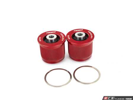 ES#4265928 - 008053LA01 - Rear Trailing Arm Monoball Bushing Set - Eliminate deflection caused by the stock rubber bushings for improved cornering ability, accel and decel response - ECS - Audi Volkswagen
