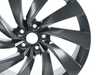 ES#3562263 - 3G8601025D2ZT - 20" Alloy Wheel - Priced Each - 20"x8" ET40 5x112 Dark Graphite Matte, Does not include Center Caps - Genuine Volkswagen Audi - Volkswagen