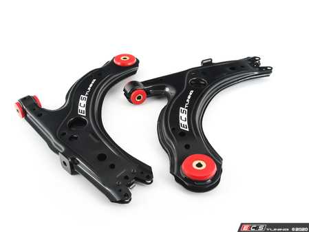ES#2618885 - 003099ECS01 -  VW MK4 Pre-Assembled Front Control Arms - With Polyurethane Bushings - Featuring polyurethane bushings for increased feeling and response. Ready to install. - ECS - Volkswagen