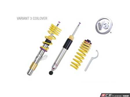 ES#4352127 - 352200CM - KW Coilover Kit V3 - The ultimate in coilover technology featuring double adjustable dampening - KW Suspension - BMW