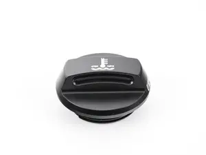 Audi/VW Billet Expansion Tank Cap - Black Anodized - (NO LONGER AVAILABLE)