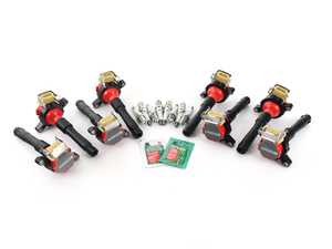 ES#4030912 - 12131703228KT2 - Performance Ignition Service Kit - Everything you need to service your ignition system including NGK BKR6EK spark plugs and Bav Auto ignition coils - Assembled By ECS - BMW