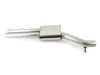 ES#3969364 - SAU077 - Cat-Back Exhaust System - Resonated With Valves  - 315" T304 stainless, resonated exhaust system with valves - Retains factory exhaust tips - Scorpion - Audi