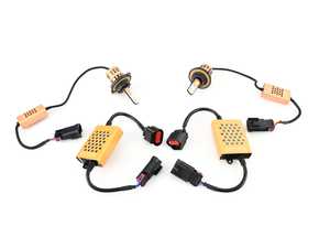 ES#3996366 - led1506KT - 2Stroke 2.0 H13 (High/Low) LED Conversion Kit - With Anti-Flicker Harnesses - Set of 2 4880lm, 46W combined LED headlight bulbs - Morimoto - 