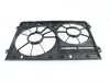 ES#4135821 - 1K0121205AJ - Dual Fan Cowl - Satin Black - Attaches to the core support to house the radiator and condenser fans - Genuine Volkswagen Audi - Audi Volkswagen
