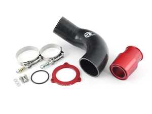 ES#4339835 - 46-20417-R - BladeRunner Turbo Muffler Delete For AFe Charge Pipe Red - +7% flow increase making +8HP and +10ft-lb of torque - AFE - Audi Volkswagen