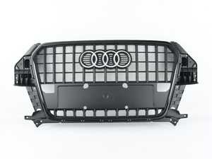 ES#2740840 - 8U0853651KVMZ - Grille Assembly - Black - Clean up or change your look - Genuine Volkswagen Audi - Audi