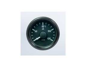 ES#4338712 - A2C3833320030 - SingleViu 52mm 120C Water Temperature Gauge. 291-22 ohm sender required. Retail pack with harness - Priced Each - Analog dial to display critical information in a classic design with digital time - VDO - Audi BMW Volkswagen Mercedes Benz MINI Porsche