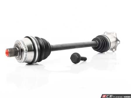 ES#4147694 - 8E0407272AT - Front Axle Assembly - Right - Complete driveshaft with CV joints; ready for installation - TrakMotive - Audi