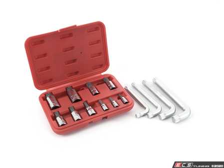 ES#4338579 - CTA3999 - XZN (Triple Square) Combo Kit - Includes standard sockets and "L" wrenches for access to hard to reach areas - CTA Tools - Audi BMW Volkswagen Mercedes Benz MINI Porsche