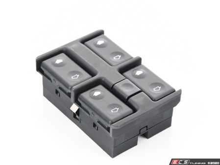 ES#2816029 - 61311379075 - Center Console Window Switch Assembly - Contains switches for all four windows - Hamburg Tech - BMW