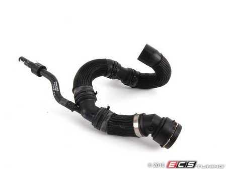 ES#252441 - 8E0121070B - Radiator Hose - Upper - Includes quick disconnect piece - Feed Hose - Genuine Volkswagen Audi - Audi