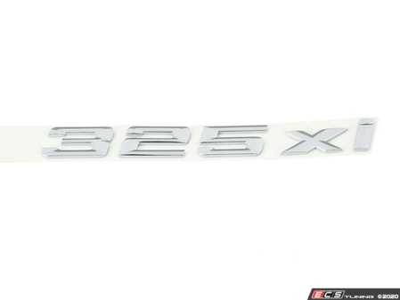 ES#79269 - 51147045697 - EMBLEM 325IX - Genuine BMW - BMW