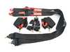 ES#4220061 - 851001 - Camlock 6-Point Pull-Down Racing Harness - Black  - FIA approved 6-Point Camlock Design with Premium 3 Proprietary Blend Webbing (2 Inch on Shoulders for HANS) - Racequip - Audi BMW Volkswagen Mercedes Benz MINI Porsche