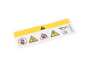 ES#4046914 - 701010002AA - Emissions Label - Found on the core support - Genuine Volkswagen Audi - Volkswagen