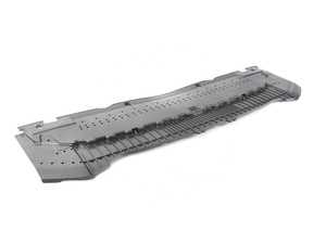 ES#2860620 - 8K0807611E - Competition S-Line Bumper Protection Plate - Connects the front lip of the bumper to the belly pan - Genuine Volkswagen Audi - Audi