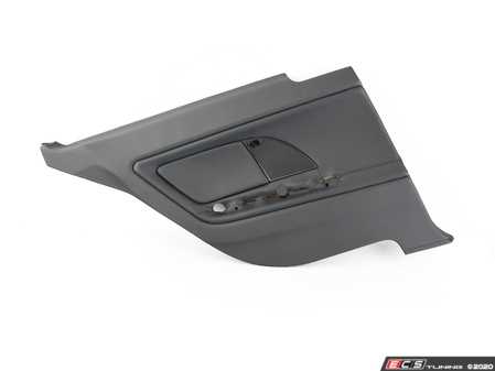 ES#112619 - 51437890779 - Lateral Trim Panel - Rear Left - Black - Genuine BMW - BMW
