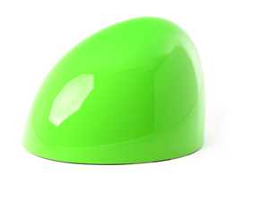 ES#2987640 - 51162410463 - Mirror Cap Ray Line Green - Left - Part of the Ray Line color package - Genuine MINI - MINI