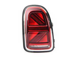 ES#4215413 - 63218492301 - Union Jack Taillight LED Chrome - Left  - Used to replace the factory taillight - Genuine MINI - MINI