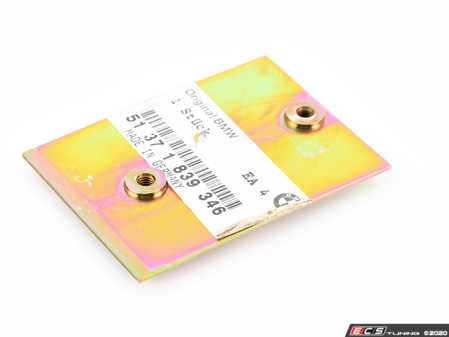 ES#96082 - 51371839346 - PLATE - Genuine BMW - BMW