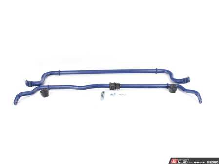 ES#3536867 - 72200 -  Performance Front & Rear Sway Bar Kit - Includes front adjustable (32mm) and rear (25mm) adjustable sway bars with required bushings - H&R - Audi