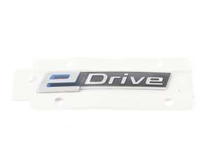 ES#2921965 - 51147338202 - Model Emblem - E Drive - Genuine BMW - BMW