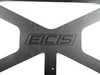 ES#4220368 - 004802la01aKT - Billet X-Brace - Black - Audi B8.5/Porsche Macan - Improve steering feel and handling! - ECS - Audi Porsche