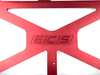 ES#4220369 - 004802LA01AKT2 - Billet X-Brace - Red - Audi B8.5/Porsche Macan - Improve steering feel and handling! - ECS - Audi Porsche